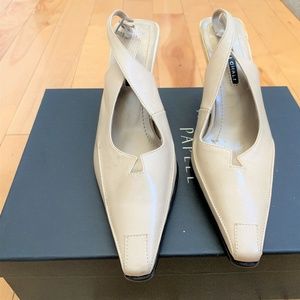 Women's Cream High Heel Shoes